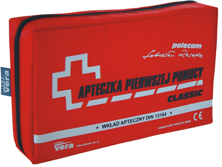 Apteczka zgodna z normą DIN 13164