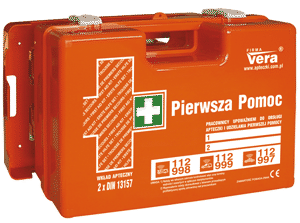 Miniaturka: Przemysłowa apteczka pierwszej pomocy „TOP 20 PLUS” w walizce z tworzywa ABS