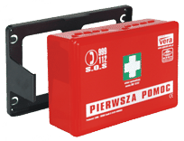 Miniaturka: Przemysłowa apteczka pierwszej pomocy „STANDARD PLUS” w pudełku z tworzywa